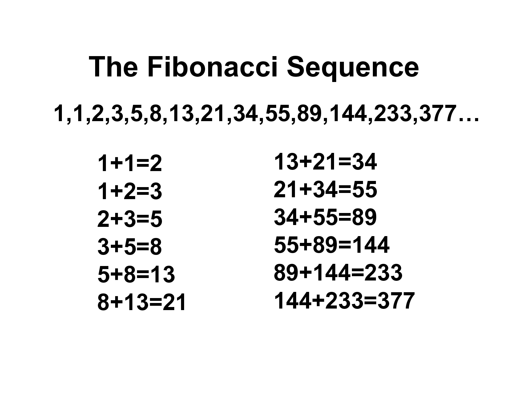 Fibonacci Sequence – Significant Coincidence? | Jay Petrie's UoD eportfolio