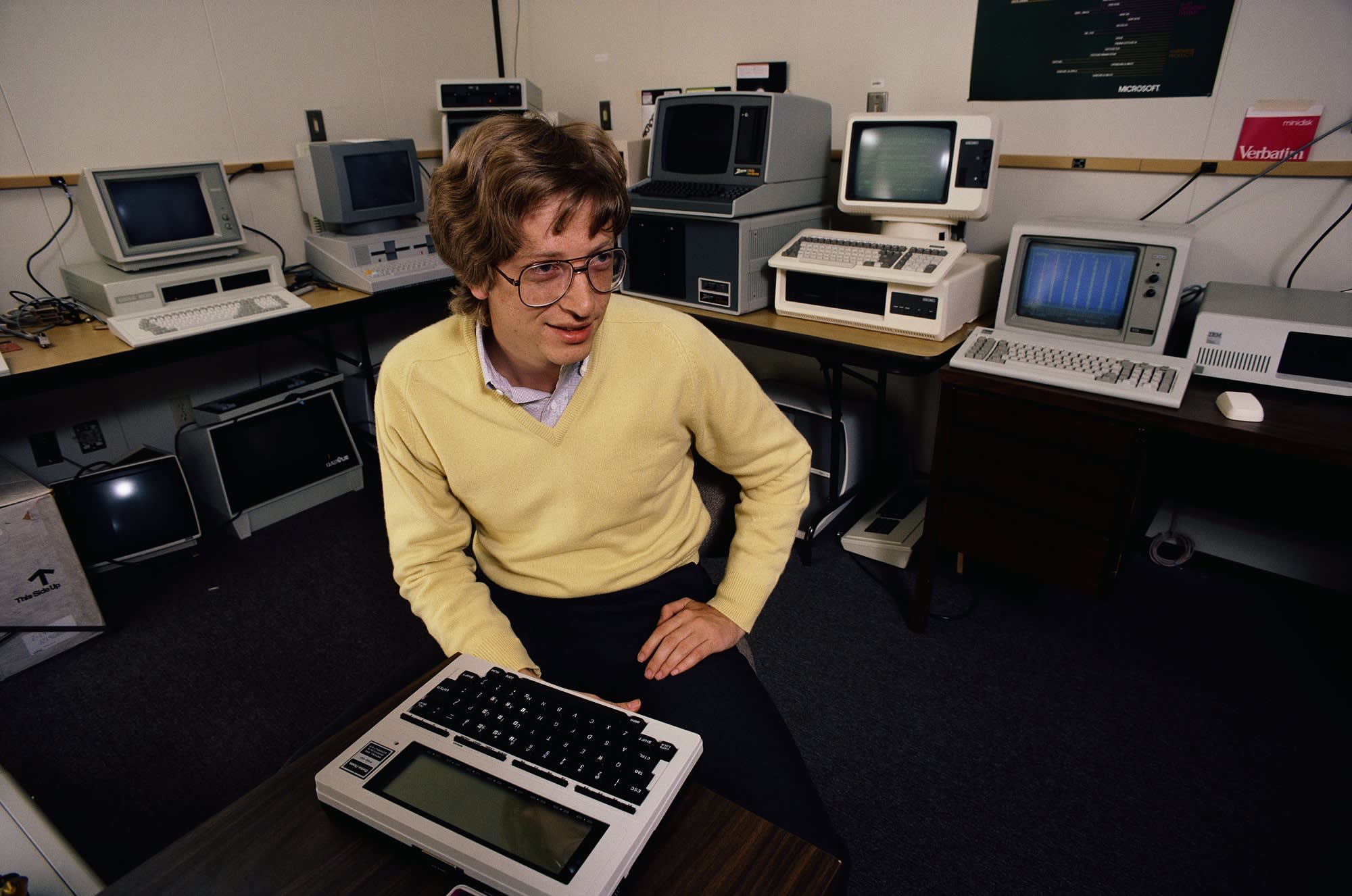 28-year-old Bill Gates said he wouldn't burn out by the time he was 30